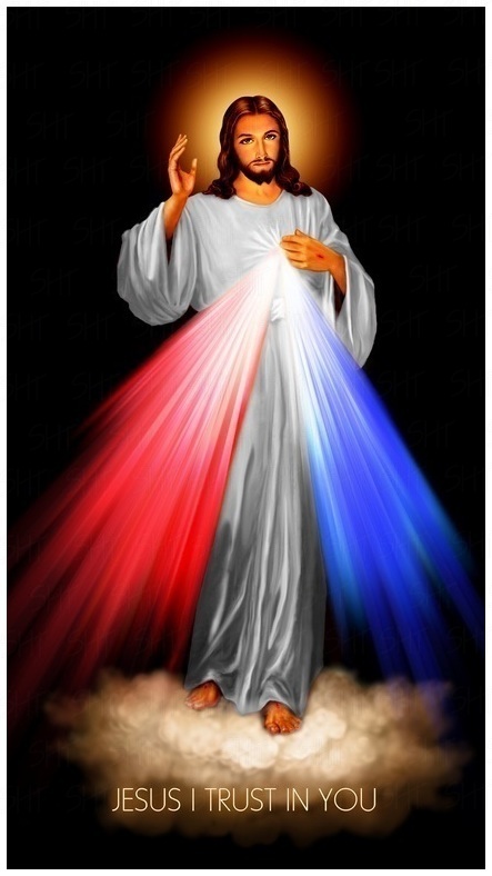 Divine Mercy Image of Jesus, Jesus I Trust in You