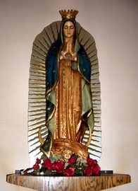 Lady of Guagalupe statue, Beautiful Catholic Prayers