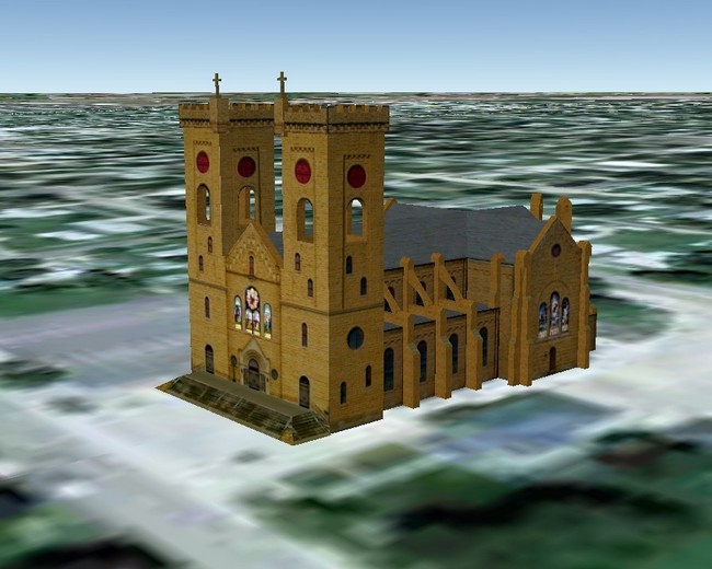 3D Google-Earth - South East Side