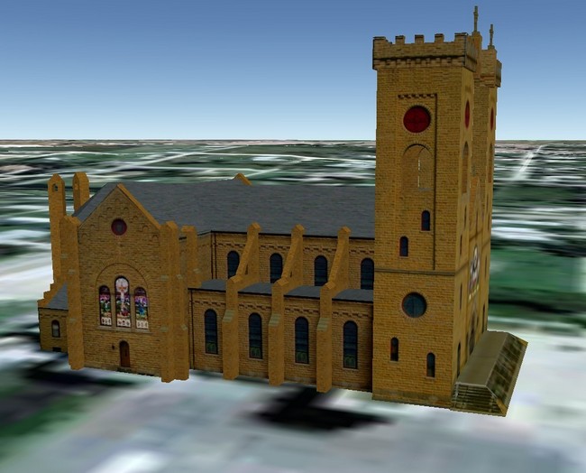 3D Google-Earth - West Side