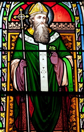 St. Patrick Stain Glass, Beautiful Catholic Prayers