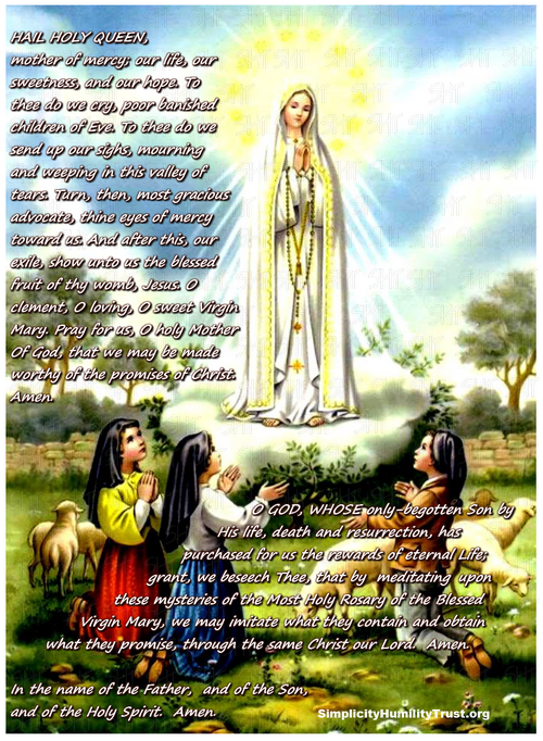 Holy Rosary - Conclusion