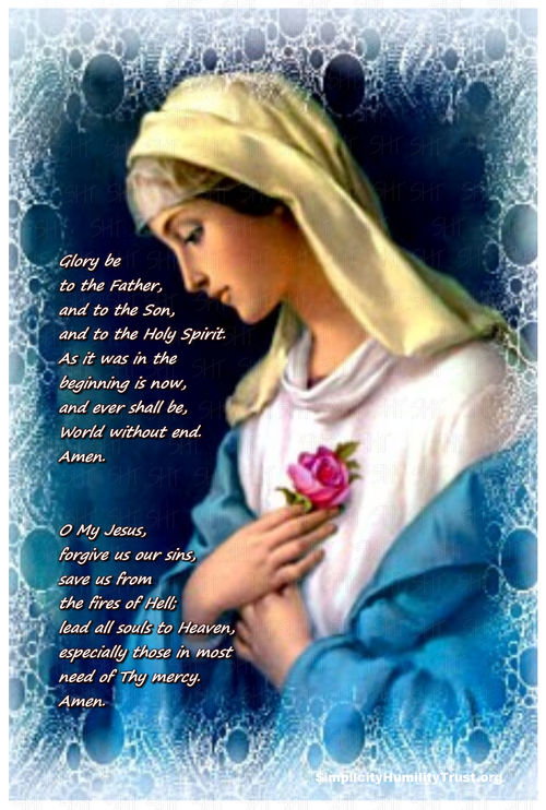 Holy Rosary - Glory Be, O my Jesus