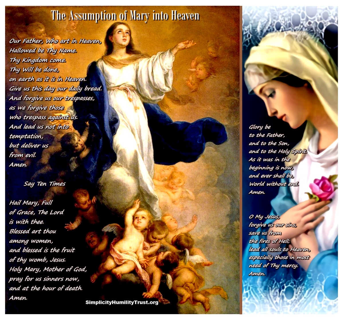 The Assumption of Mary into Heaven